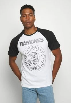 Only & Sons ONSRAMONES FRONT PRINT TEE - T-Shirt Print - White | Herren