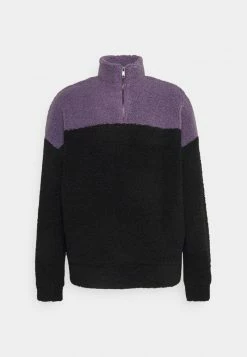 Only & Sons Herren ZIP HIGHNECK - Fleecepullover - Black