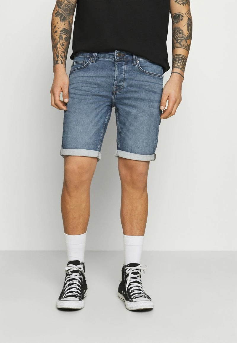 Only & Sons Herren ONSPLY LIFE - Jeans Shorts - Blue Denim 1 Only & Sons Herren ONSPLY LIFE - Jeans Shorts - Blue Denim