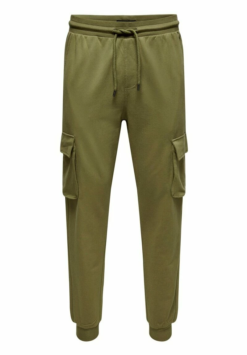 Only & Sons Herren MIT TUNNE - Cargohose - Khaki 6 Only & Sons Herren MIT TUNNE - Cargohose - Khaki – Bild 6