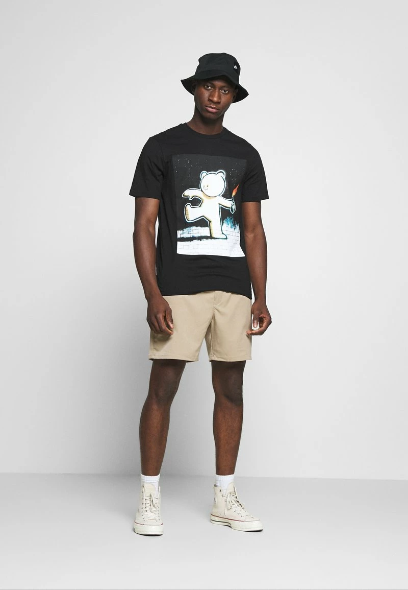 Only & Sons Herren ONSBANKSY - T-Shirt Print - Black 2 Only & Sons Herren ONSBANKSY - T-Shirt Print - Black – Bild 2