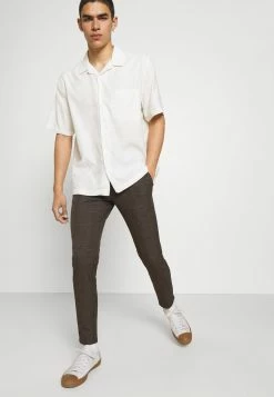 Only & Sons Herren ONSMARK CHECK TAPERED - Chino - Slate Black -Only & Sons Geschäft bba2b9f4b91440d4b9fd2f33bc62856b