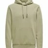 Only & Sons Herren ONSCERES LIFE - Kapuzenpullover - Chinchilla