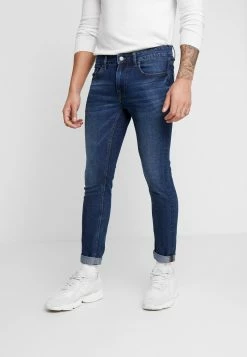 Only & Sons Herren ONSWARP - Jeans Skinny Fit - Blue Denim