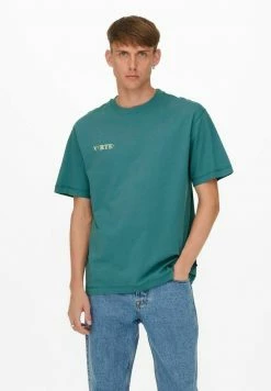 Only & Sons Herren ONSWILBERT TEE - T-Shirt Print - Hydro -Only & Sons Geschäft bcdbbc1caeda49468527becad785426e