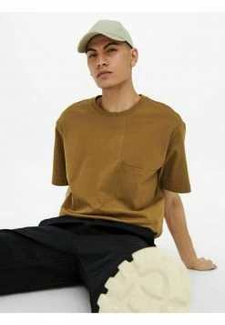 Only & Sons Herren RELAXED FIT - T-Shirt Basic - Rubber -Only & Sons Geschäft bd0f6554447040ee872e96123f747a5c