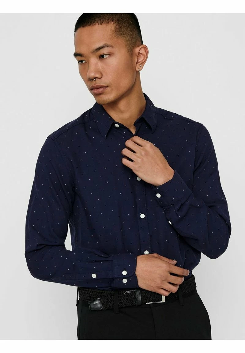 Only & Sons Herren Hemd - Dark Navy 4 Only & Sons Herren Hemd - Dark Navy – Bild 4