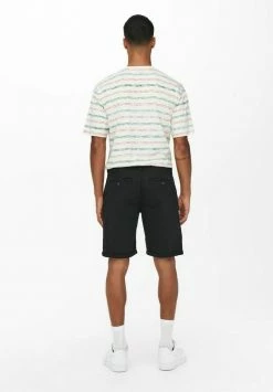 Only & Sons Herren ONSPETER OVERDYED - Shorts - Black -Only & Sons Geschäft bdd487a788d04633a4d670f904360039