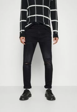 Only & Sons Herren ONSDRAPER LIFE TAP - Jeans Slim Fit - Black Denim