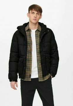 Only & Sons Herren Winterjacke - Black