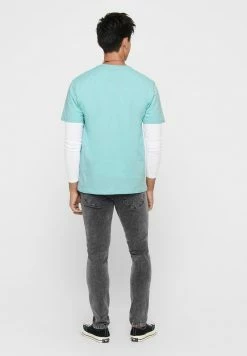 Only & Sons Herren T-Shirt Print - Aquatic 8 Only & Sons Herren T-Shirt Print - Aquatic -Only & Sons Geschäft bef05495c7f840a0bf8503f7d274bebc