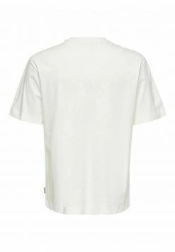 Only & Sons Herren RELAXED FIT - T-Shirt Basic - Star White -Only & Sons Geschäft befd3c7f97e34cf59a638b4cda755cdf