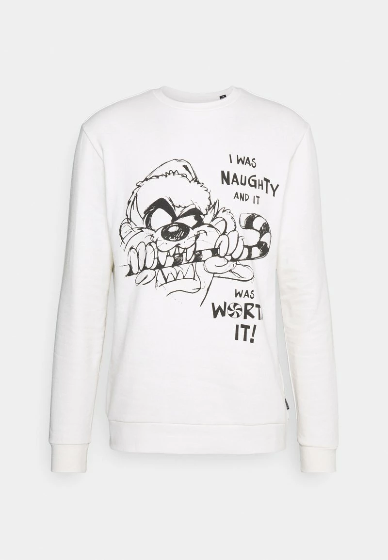 Only & Sons Herren ONSLOONEY LIFE REG CREW NECK - Sweatshirt - Star White 5 Only & Sons Herren ONSLOONEY LIFE REG CREW NECK - Sweatshirt - Star White – Bild 5