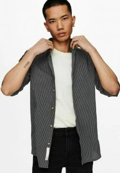 Only & Sons Herren Hemd - Dark Navy -Only & Sons Geschäft c09da1fac99f407b89256c5fa21ecb4d