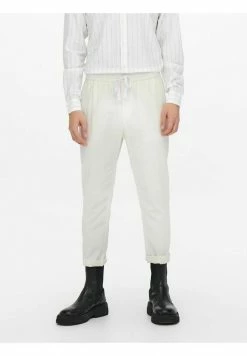 Only & Sons ONSLINUS CROP MIX - Stoffhose - Bright White | Herren