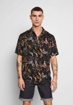 Only & Sons Herren ONSGABRIAL ANIMAL - Hemd - Black/zoo