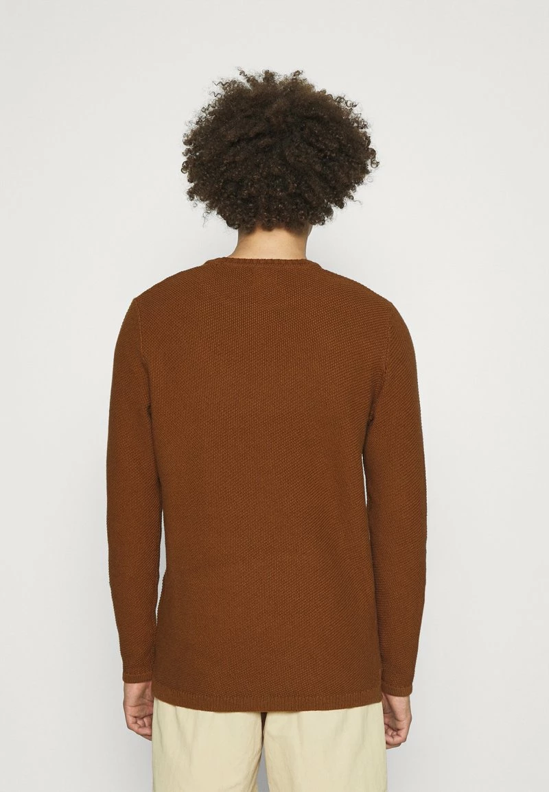 Only & Sons Herren ONSDAN STRUCTURE CREW NECK - Strickpullover - Monk Robe 3 Only & Sons Herren ONSDAN STRUCTURE CREW NECK - Strickpullover - Monk Robe – Bild 3