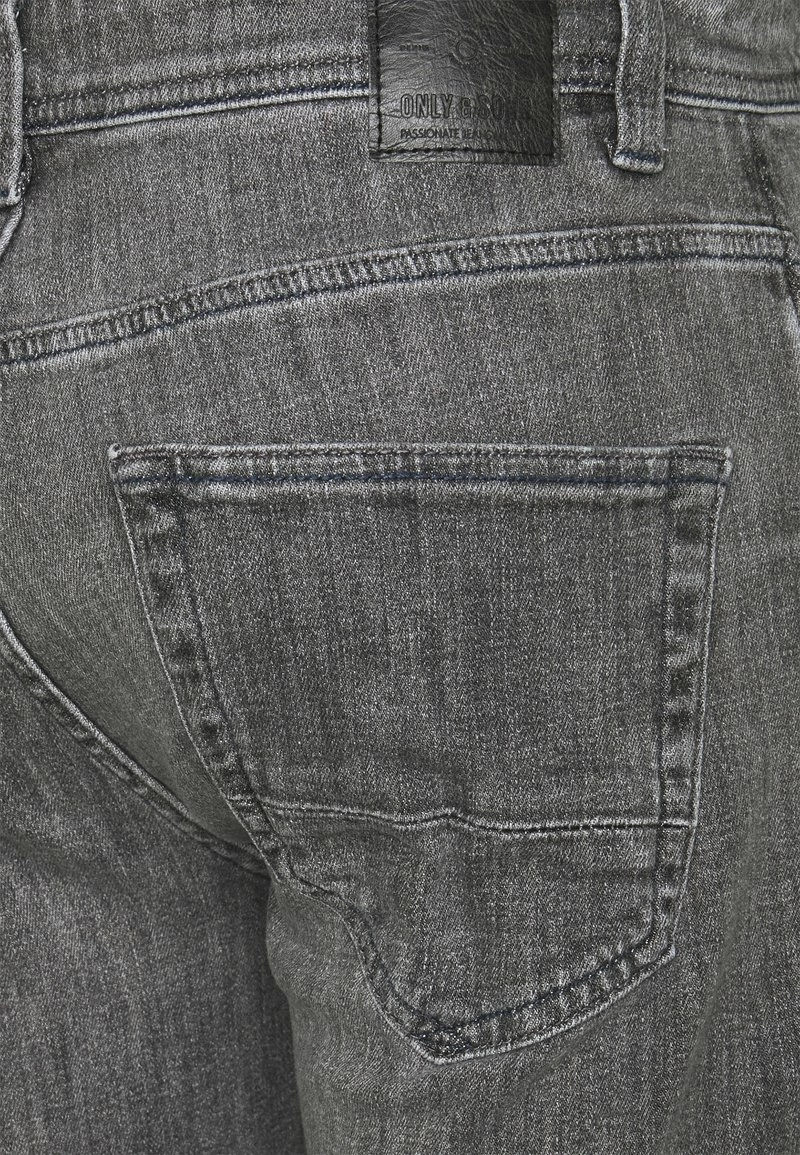 Only & Sons Herren ONSLOOM LIFE - Jeans Slim Fit - Black Denim 3 Only & Sons Herren ONSLOOM LIFE - Jeans Slim Fit - Black Denim – Bild 3