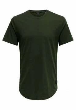 Only & Sons Herren KURZARM ONSMATT - T-Shirt Basic - Khaki -Only & Sons Geschäft c653e808f4834b01a22734a6faee0086
