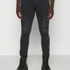Only & Sons Herren ONSLOOM LIFE - Jeans Slim Fit - Black Denim