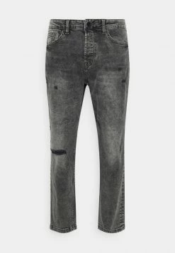 Only & Sons Herren ONSAVI BEAM LIFE CROP - Jeans Straight Leg - Grey Denim