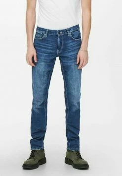 Only & Sons Herren Jeans Straight Leg - Blue Denim
