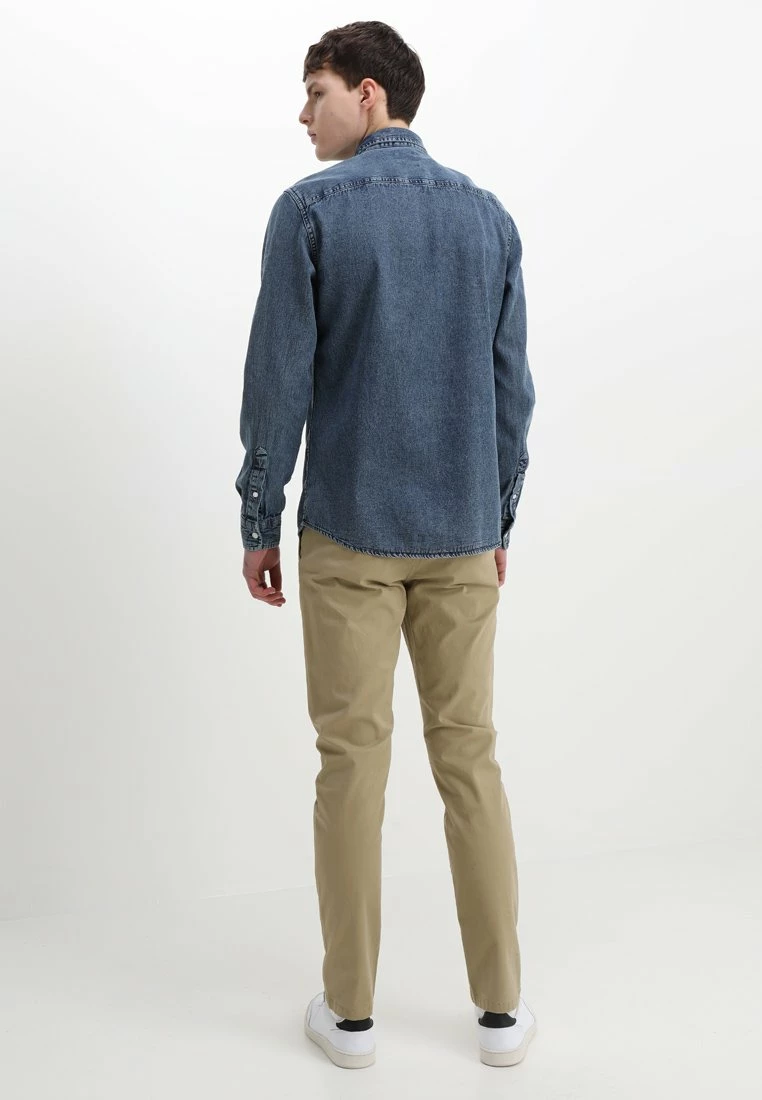 Only & Sons Herren ONSNEVILLE LS REGULAR POCKET - Hemd - Medium Blue Denim 3 Only & Sons Herren ONSNEVILLE LS REGULAR POCKET - Hemd - Medium Blue Denim – Bild 3