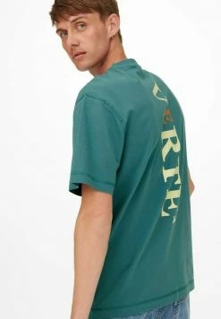 Only & Sons Herren ONSWILBERT TEE - T-Shirt Print - Hydro -Only & Sons Geschäft c91249aa752e4152af1af1bd2591a61e