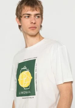 Only & Sons Herren ONSIKE NEW TEE - T-Shirt Print - Star White -Only & Sons Geschäft c93bf62c1064474c90c508f571fb8769