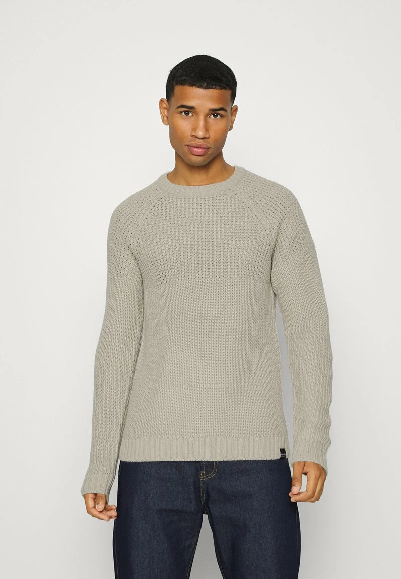 Only & Sons Herren ONSKELVIN CREW NECK - Strickpullover - Pelican 1 Only & Sons Herren ONSKELVIN CREW NECK - Strickpullover - Pelican