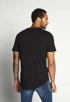 Only & Sons Herren ONSMATT LONGY SOLID STRIPE 2 PACK - T-Shirt Print - Black/white -Only & Sons Geschäft c9ccd03d3f1f45e895543fed29d3fd86