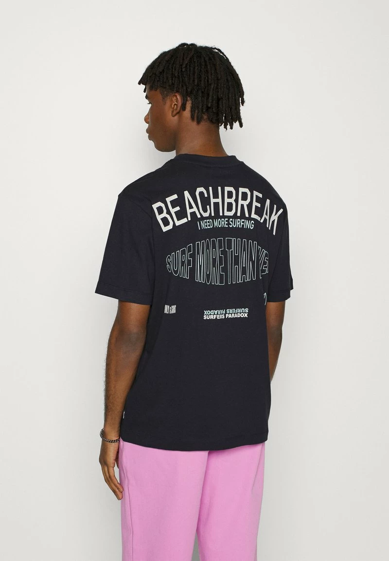 Only & Sons ONSGERALD TEXT TEE - T-Shirt Print - Dark Navy | Herren 1 Only & Sons ONSGERALD TEXT TEE - T-Shirt Print - Dark Navy | Herren