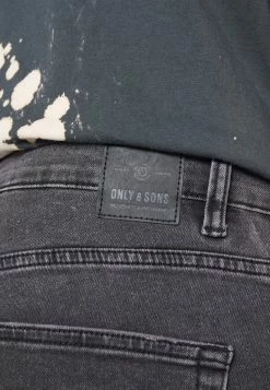 Only & Sons Herren ONSWARP LIFE - Jeans Slim Fit - Black Denim 11 Only & Sons Herren ONSWARP LIFE - Jeans Slim Fit - Black Denim -Only & Sons Geschäft cc7f2d846e50452e9e180c89e4c6c2ad