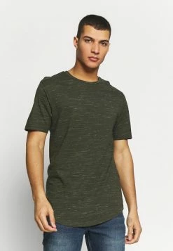 Only & Sons Herren ONSMATTY LONGY TEE - T-Shirt Print - Forest Night