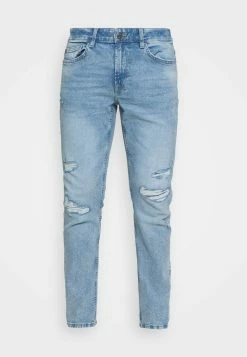 Only & Sons Herren ONSLOOM LIFE REPAIR - Jeans Slim Fit - Blue Denim -Only & Sons Geschäft cdac93b950a74e2aadb143b9ccd8221b