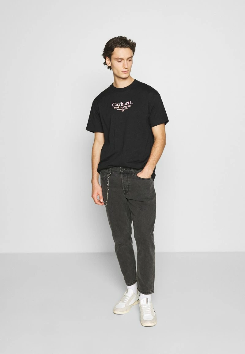 Only & Sons Herren ONSAVI BEAM WASH WITH CHAIN - Jeans Tapered Fit - Black Denim 2 Only & Sons Herren ONSAVI BEAM WASH WITH CHAIN - Jeans Tapered Fit - Black Denim – Bild 2