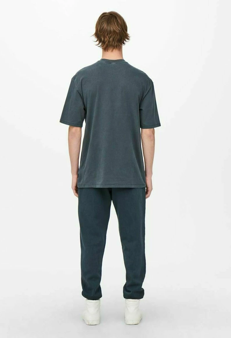 Only & Sons Herren T-Shirt Basic - Dark Navy 3 Only & Sons Herren T-Shirt Basic - Dark Navy – Bild 3