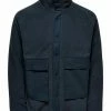 Only & Sons Herren Fleecejacke - Dark Navy