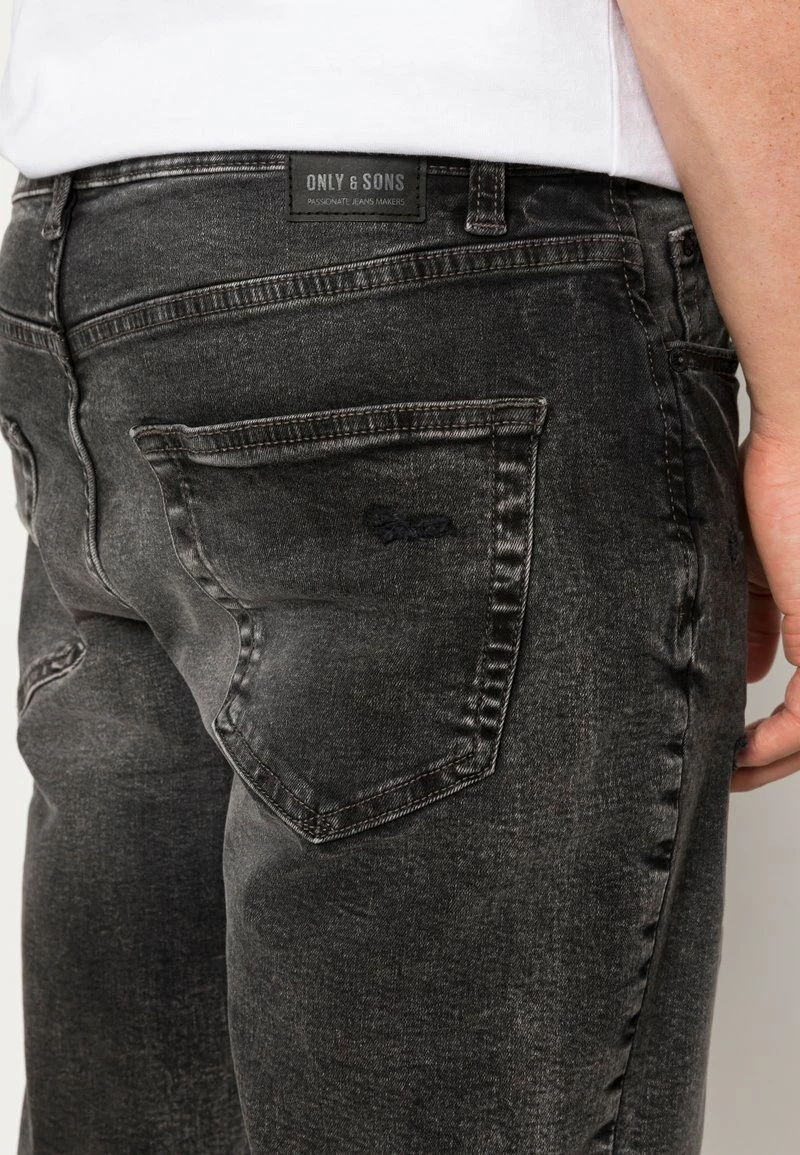 Only & Sons Herren ONSAVI LIFE - Jeans Shorts - Grey Denim 5 Only & Sons Herren ONSAVI LIFE - Jeans Shorts - Grey Denim – Bild 5