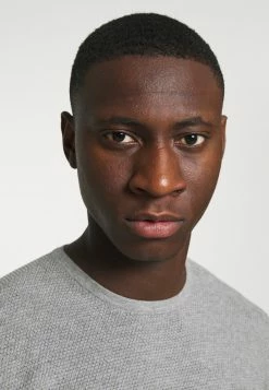 Only & Sons Herren ONSPANTER LIFE CREW - Strickpullover - Medium Grey Melange -Only & Sons Geschäft d2cdb39895fc45eeac7937335e771a9d