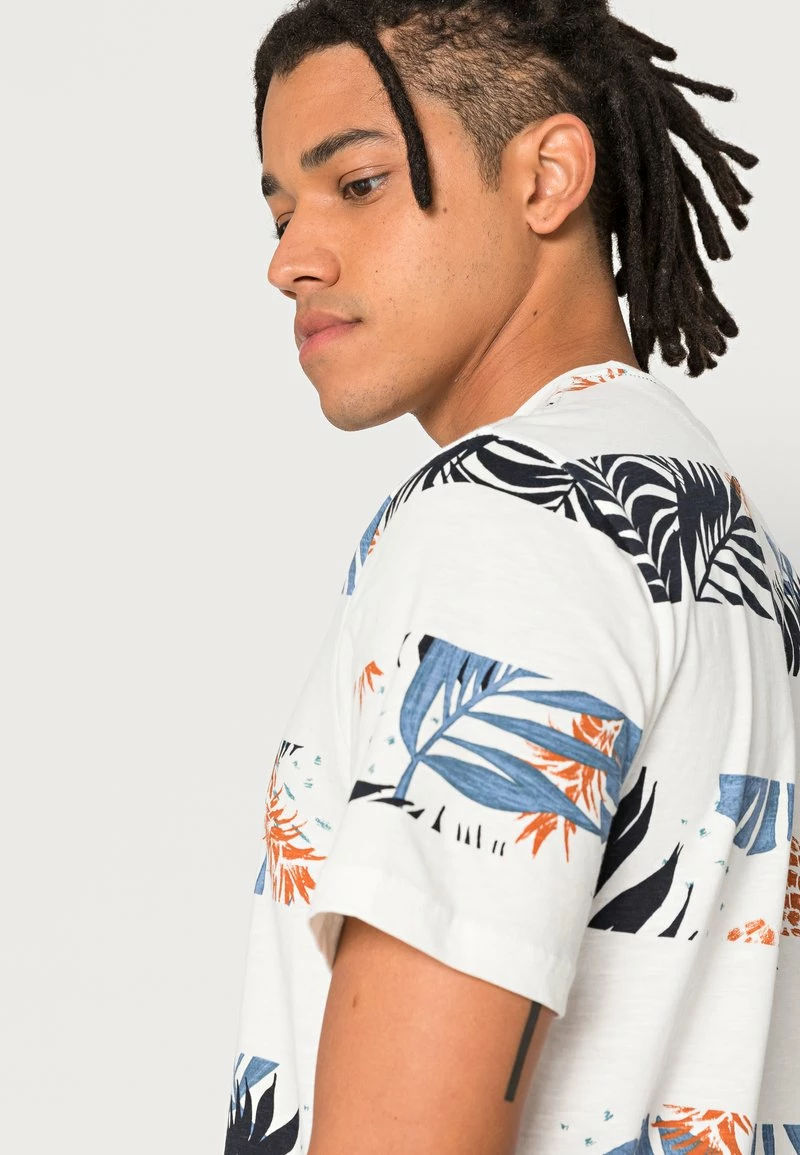 Only & Sons Herren ONSMELODI TEE - T-Shirt Print - Star White 5 Only & Sons Herren ONSMELODI TEE - T-Shirt Print - Star White – Bild 5