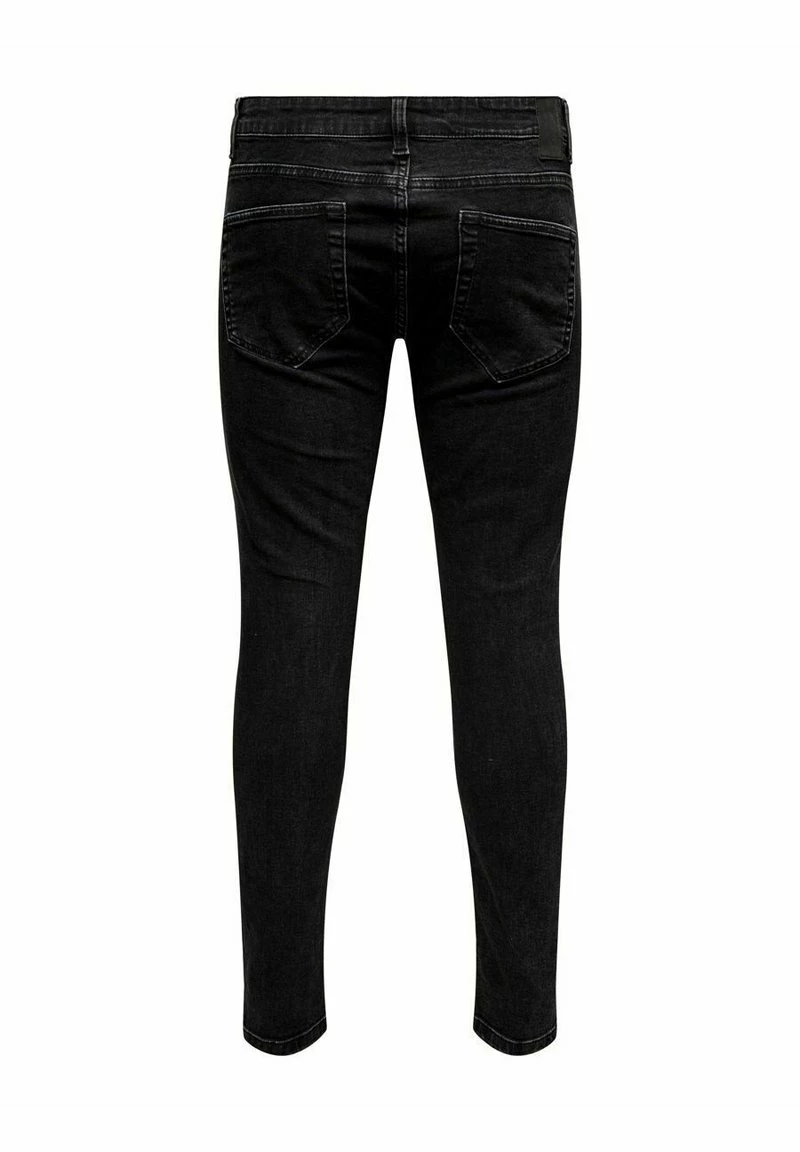 Only & Sons Herren SKINNY FIT ONSWARP LIFE - Jeans Skinny Fit - Black Denim 6 Only & Sons Herren SKINNY FIT ONSWARP LIFE - Jeans Skinny Fit - Black Denim – Bild 6