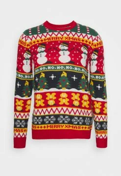 Only & Sons ONSX-MAS MULTI JAQUARD - Strickpullover - Pompeian Red | Herren -Only & Sons Geschäft d5151b3aefe14e929ee05035788e3048