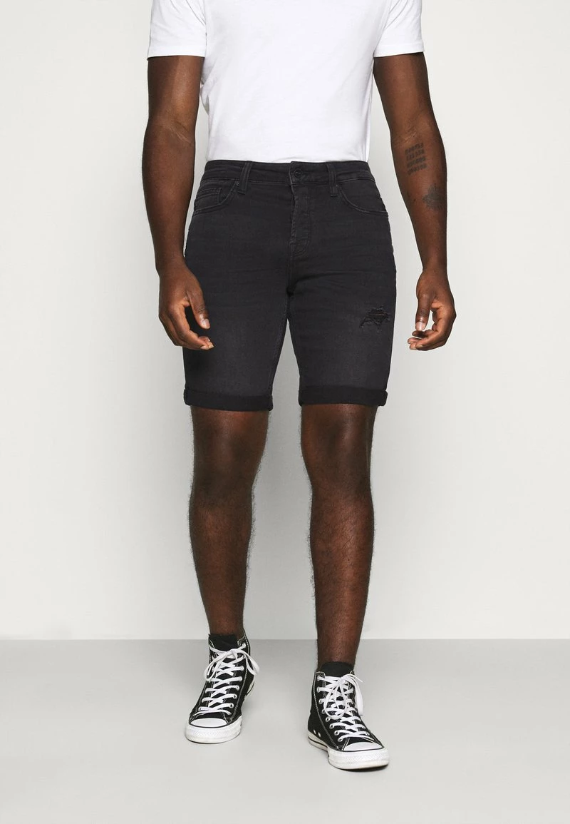 Only & Sons Herren ONSPLY - Jeans Shorts - Black Denim 1 Only & Sons Herren ONSPLY - Jeans Shorts - Black Denim