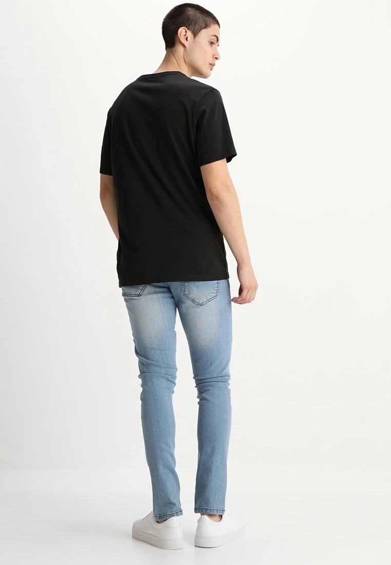 Only & Sons Herren ONSSPUN BIKER - Jeans Tapered Fit - Blue Denim 3 Only & Sons Herren ONSSPUN BIKER - Jeans Tapered Fit - Blue Denim – Bild 3