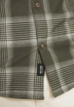 Only & Sons Herren ONSMAI LIFE STRETCH CHECK SHIRT - Hemd - Peat -Only & Sons Geschäft d88681f9e78f44788db13b9ab3a1a65b