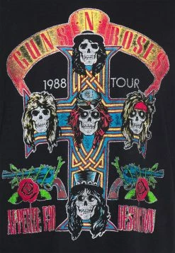 Only & Sons Herren ONSGUNS LIFE PLUS - T-Shirt Print - Black -Only & Sons Geschäft d98e799bfcad4d7aa3a3db2bb8b276eb