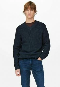 Only & Sons Herren ONSJUNIO LIFE - Strickpullover - Dark Navy