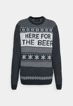 Only & Sons Herren ONSX MAS GRUMPY BEER - Strickpullover - Dark Navy 10 Only & Sons Herren ONSX MAS GRUMPY BEER - Strickpullover - Dark Navy -Only & Sons Geschäft dacb68add3e84d2e8e1db65640136ffa
