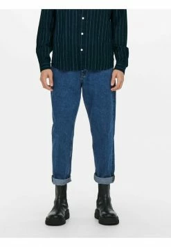 Only & Sons Herren Jeans Straight Leg - Blau